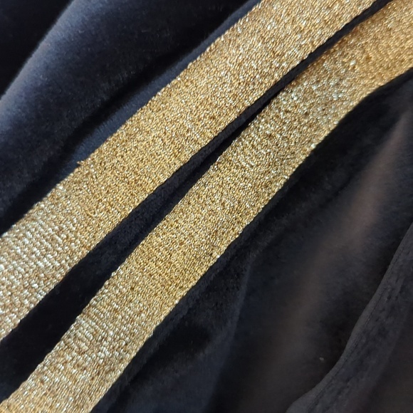 INC International Concepts Men's Side Stripe Black Velour Joggers NWT Size 2XL - Picture 12 of 16